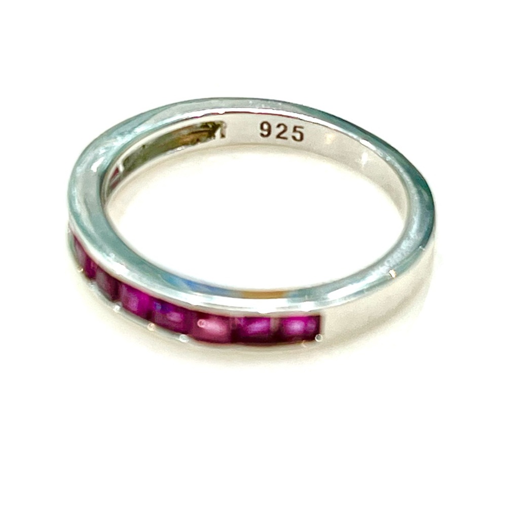Genuine Ruby 14KGP Ring - Picture 4 of 5